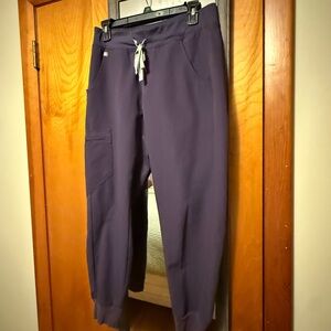 Figs Technical Collection Pants in Deep Purple